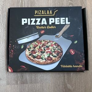 Pizalaa Pizza‎ Peel & Cutter|Bamboo|NIB